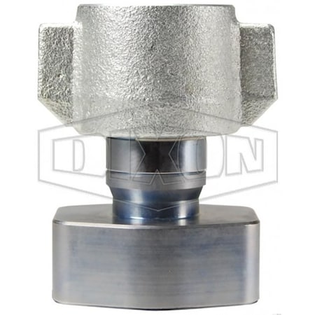 Dixon WS Series Quick Disconnect High Pressure Wingstyle Hydraulic Flange Pad Coupling, 1-1/2 in Nominal, 12WSFP12